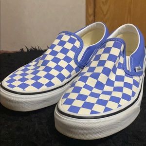 Checkered Slip on Vans